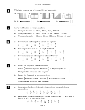 MEP Primary Practice Book 6a