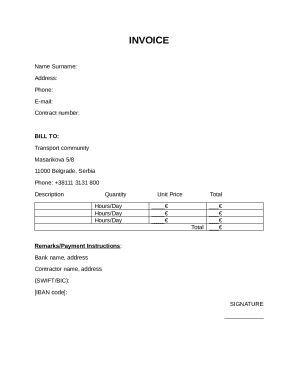 Invoice Template