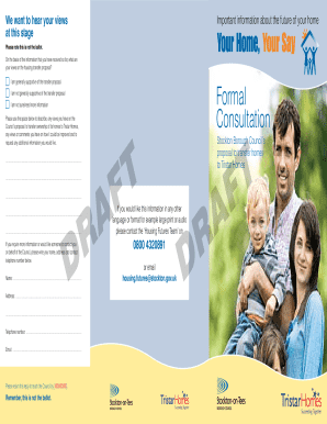 Stockton Borough Council Housing Transfer Proposal