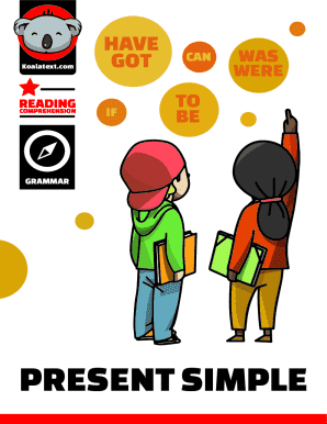 Present Simple Grammar Worksheet