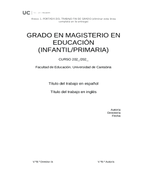 Graduation Project Cover Page