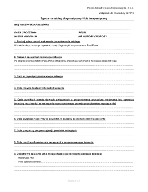 Medical Consent Form