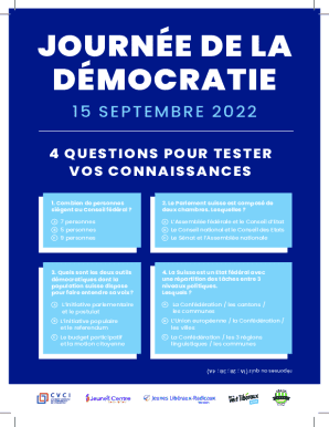 Swiss Democracy Day Quiz