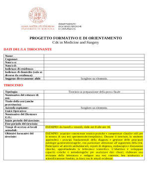Medical Internship Agreement Form