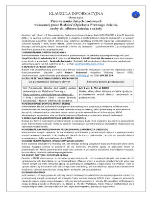 GDPR Data Processing Consent Form