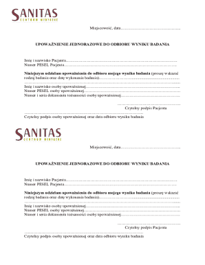 Medical Authorization Form