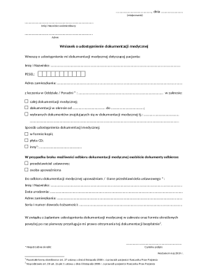 Medical Records Request Form