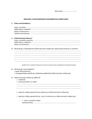 Medical Records Request Form