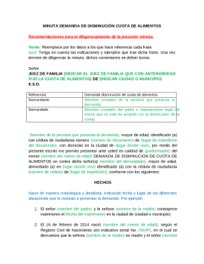 Family Court Demand for Reduction of Child Support