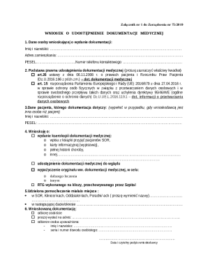 Medical Records Request Form