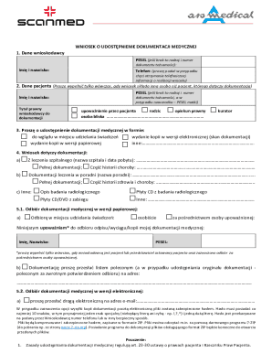 Medical Records Access Request Form