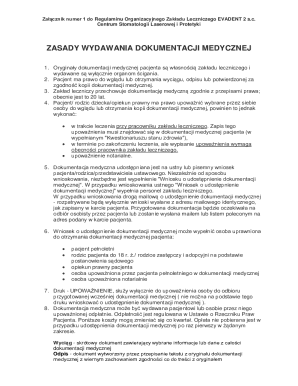 Medical Documentation Release Request Form