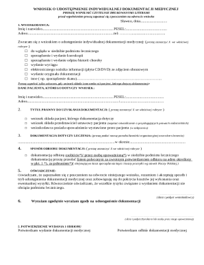 Medical Records Request Form