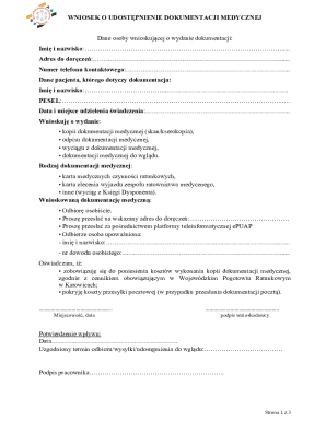 Medical Records Release Request Form