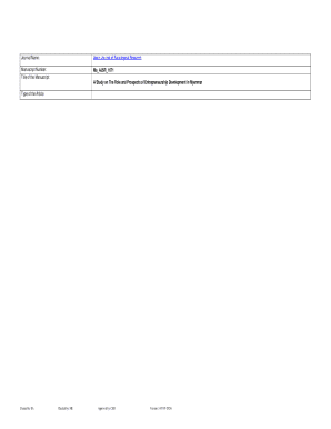 Manuscript Review Form