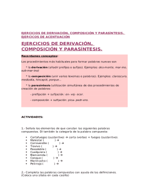 Spanish Language Exercises
