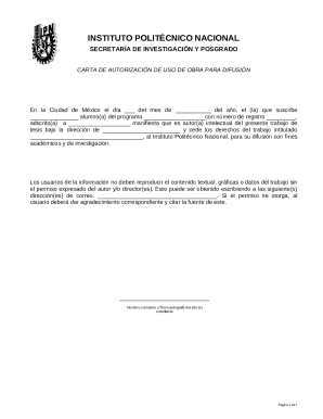 IPN Work Authorization Letter