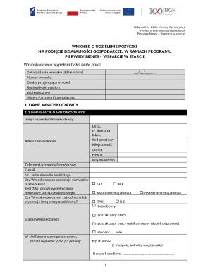 Loan Application for Business Startup