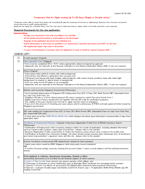 Japan Tourist Visa Application