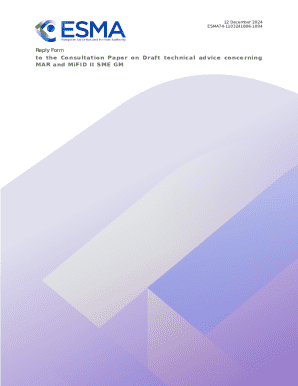 EU Consultation Reply Form