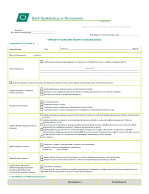 Ecological Loan Application Form