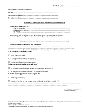 Medical Records Request Form