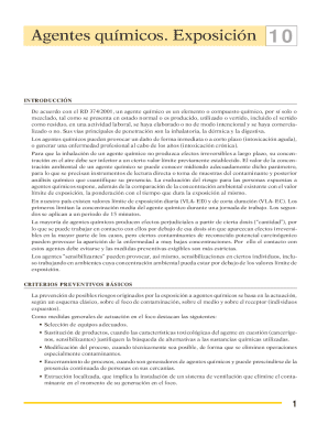 Chemical Exposure Assessment Form
