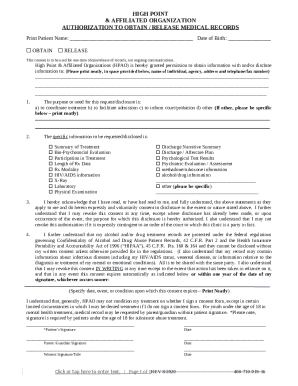 Medical Records Authorization Form