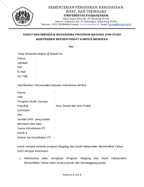 Student Internship Recommendation Letter