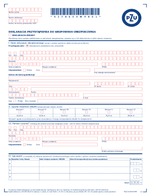 Group Life Insurance Enrollment Form
