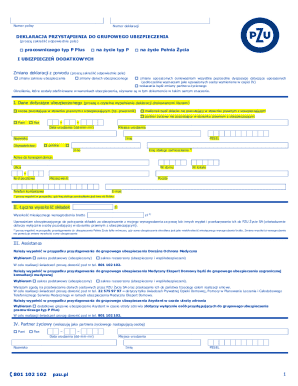 Group Life Insurance Enrollment Form
