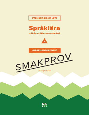 Svenska Komplett Teacher Guide