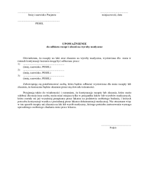 Medical Authorization Form