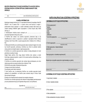 Medical Consent Form for Child's Vacation