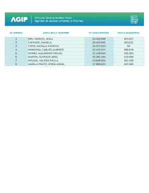 Municipal Registration Form