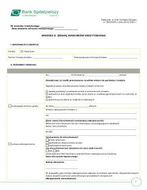 Loan Modification Request Form