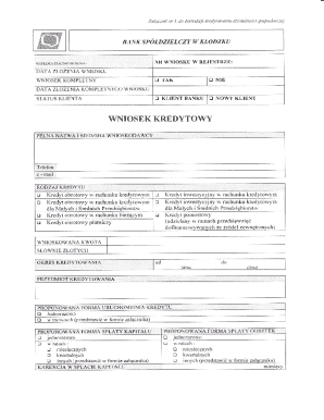 Bank Loan Application Form