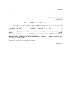 Parenting Leave Request Form