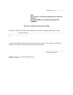 Parental Leave Request Form