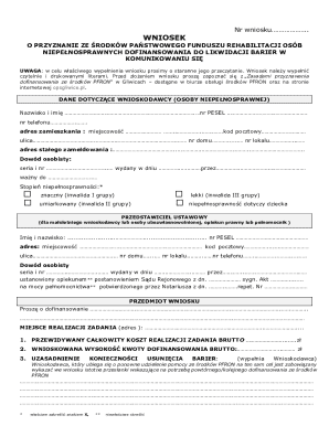 Poland Disability Communication Barrier Removal Grant Application