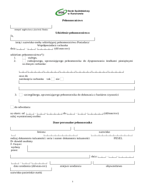 Power of Attorney Form