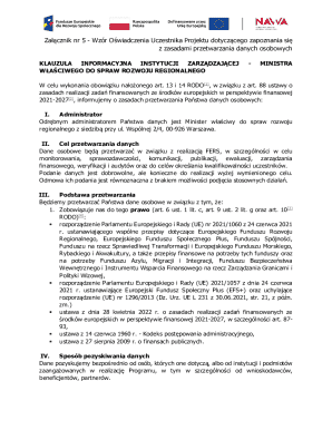 EU Data Processing Consent Form