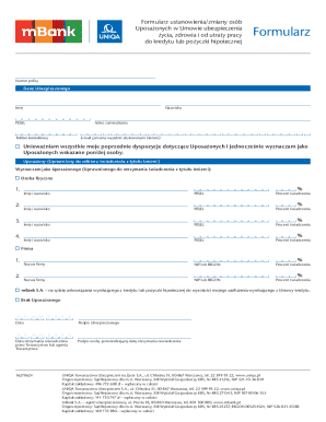 Life Insurance Beneficiary Form