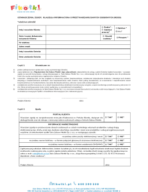 Childcare Consent and Authorization Forms