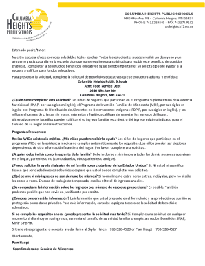 Language services - columbia heights public school district