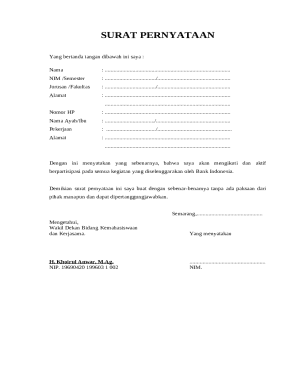 Bank Indonesia Participation Statement