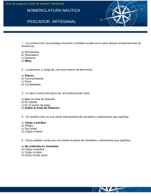 Glossary of nautical terms: englishspanish spanish