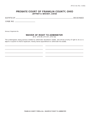 Notices of Wrongful Death Claims