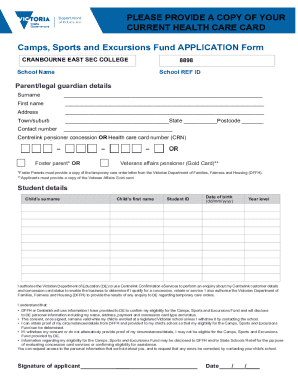 PLEASE PROVIDE A COPY OF YOUR