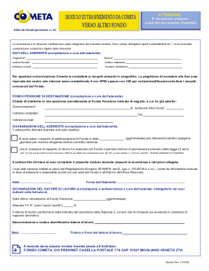 Come fare il trasferimento da un fondo pensione a un altro